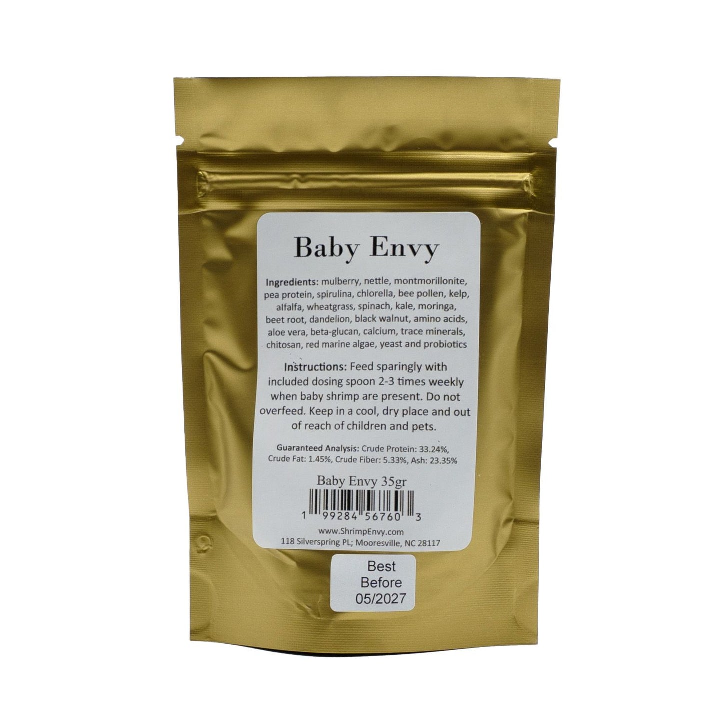 Baby Envy: Shrimp Envy Supplement